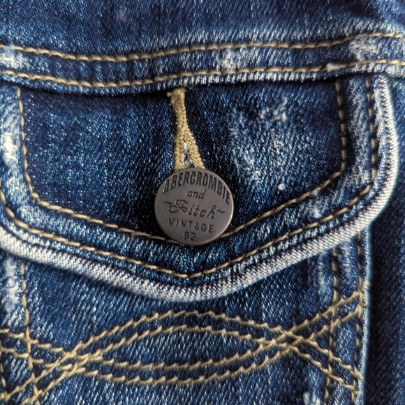 Abercrombie & Fitch Vintage Y2K Denim Jacket - Picture 3 of 4